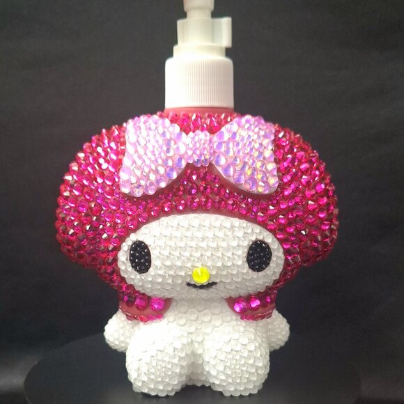 My Melody Soap or Lotion Dispenser, Cute Bathroom Decor, Hello Kitty Friends - Picture 1 of 7